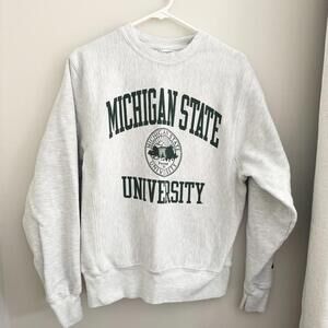 Michigan State University Champion Crewneck Sweatshirt
